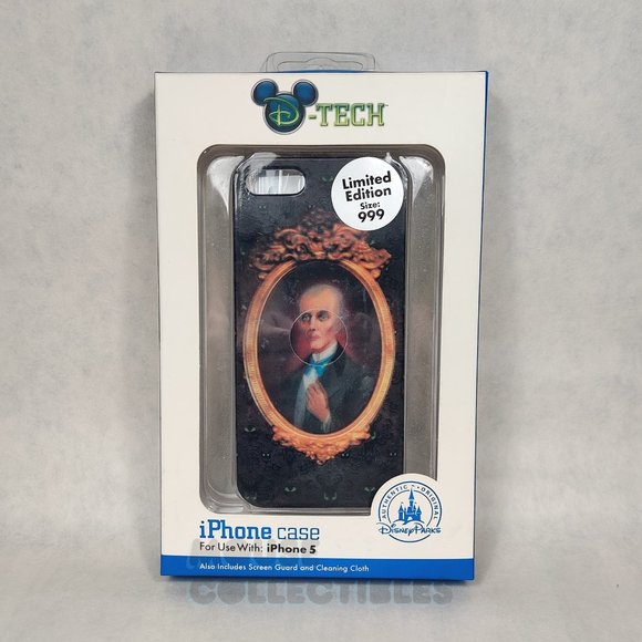 Disney Parks Haunted Mansion Phone Case iPhone 5 Master Gracey Lenticular Aging - Picture 3 of 5